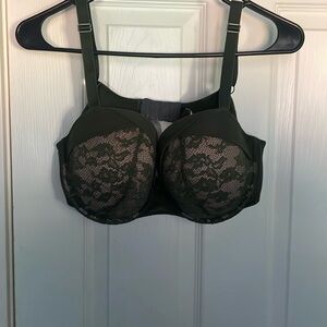 Adore me size 36dd bra. Olive green colored